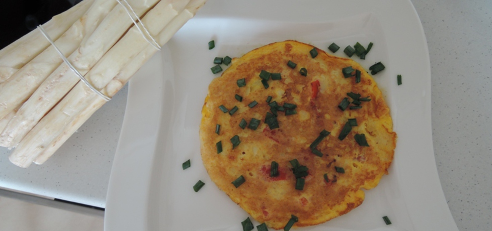 Omlet ze szparagami i papryką (autor: msmariusz)