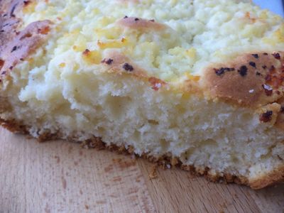 Ciasto z serem bez użycia miksera