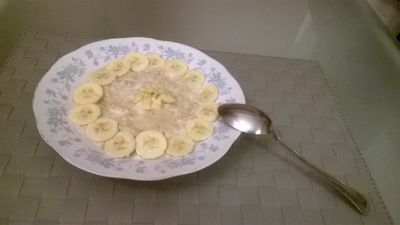 Owsianka bananowa
