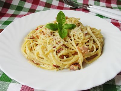 Spaghetii carbonara