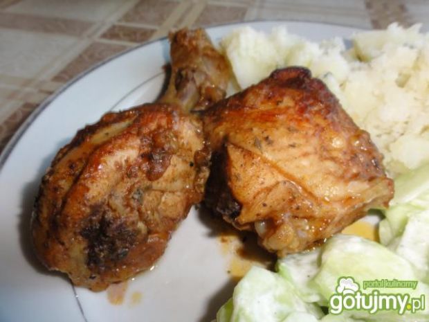 Przepis  udka z kurczaka na pikantno przepis