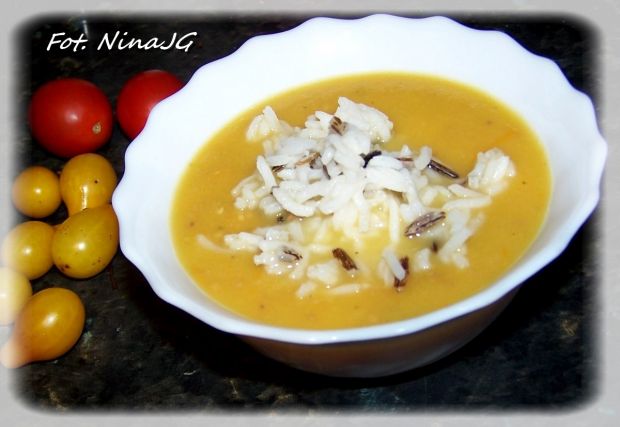Zupy: zupa z żółtych pomidorów
