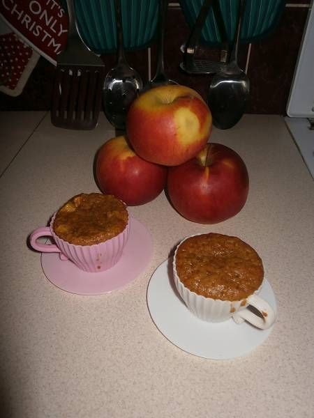 Przepis  kawowe muffiny z jabłkiem przepis