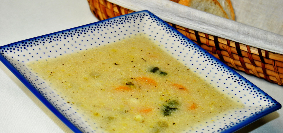 Zupa kalafiorowa z ryżem i ziemniakami (autor: rng