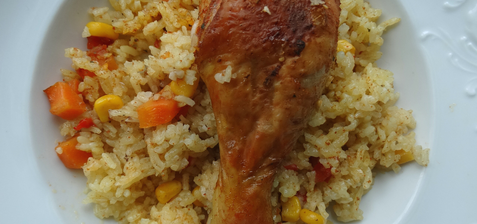 Kurczak na ryżu z warzywami (autor: internetowa