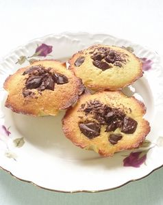 Muffiny cytrynowe z czekoladą