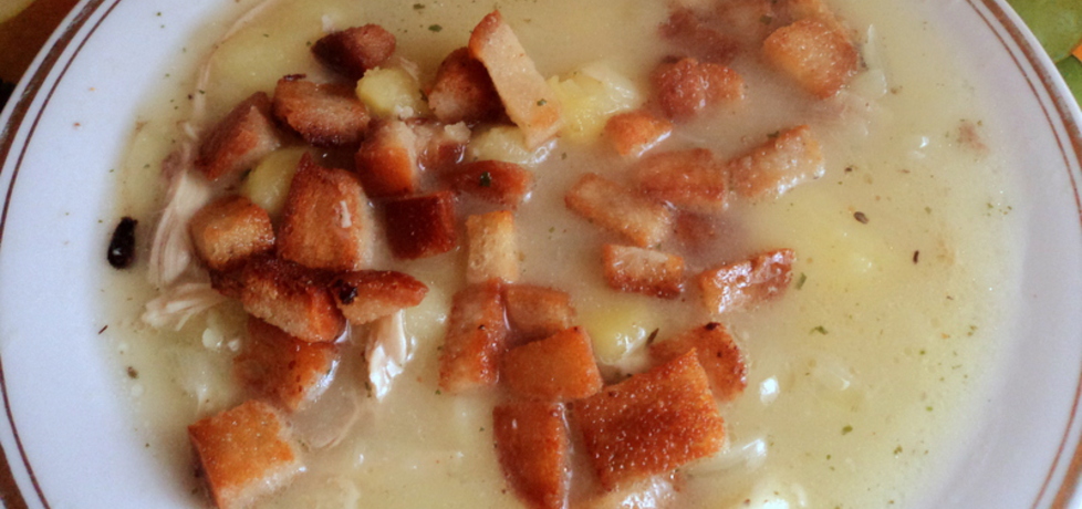 Łatwa zupa cebulowa z grzankami (autor: malgorzata71 ...