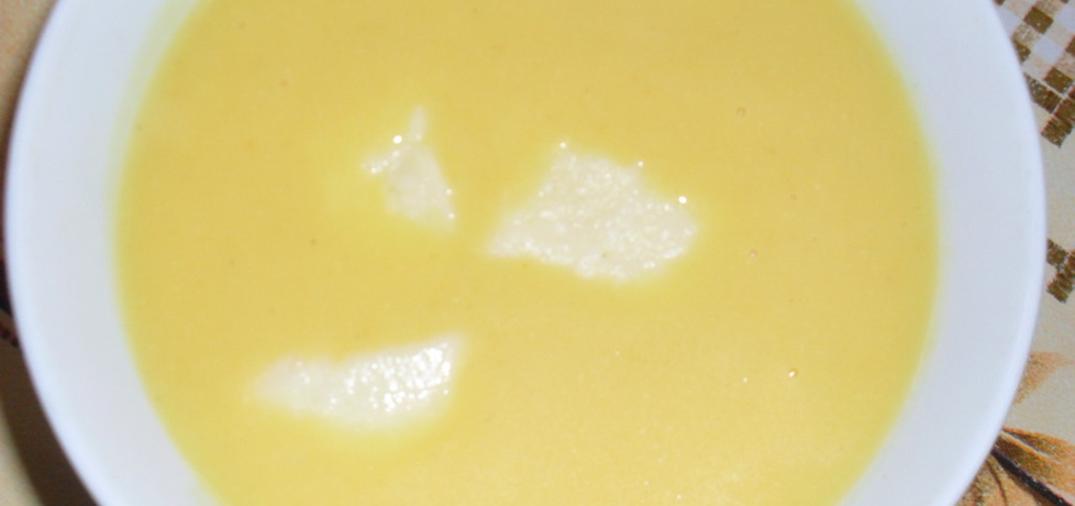 Zupa dyniowa z kluskami