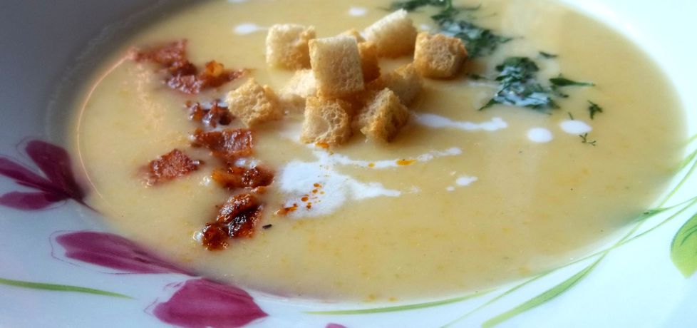 Aksamitna zupa krem z kiszonych ogórków (autor: michal2 ...