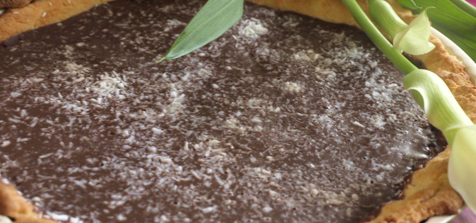 Tarta czekoladowa z wiórkami kokosowymi (autor: szczyptachili ...