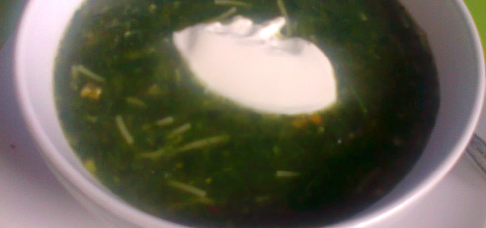 Zupa-krem ze szpinakiem (autor: jolantaps)