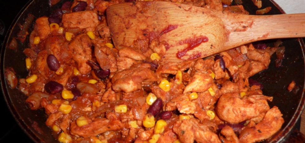 Pikantny kurczak po meksykańsku :) (autor: aisoglam ...