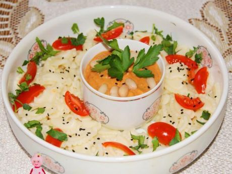 Przepis  sos fasolowo- pomidorowy : przepis
