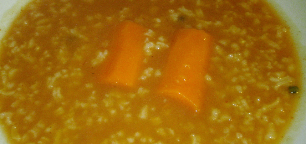 Zupa pomidorowa z ryżem i marchewką (autor: emiliozo ...