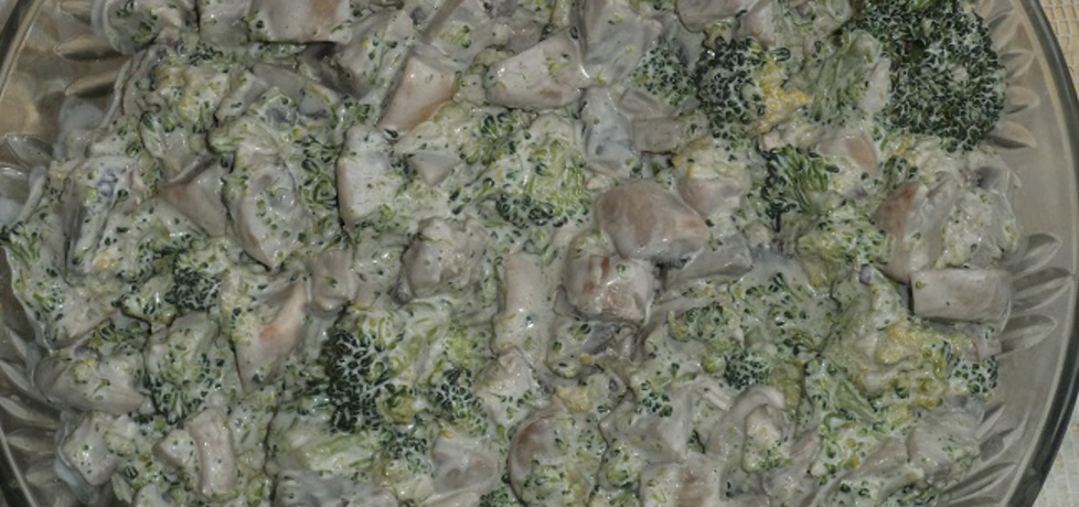 Sałatka pieczarkowo-brokułowa (autor: rybciia)
