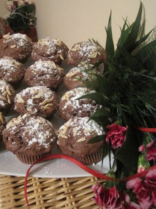 Piernikowe muffinki z dodatkiem kakao