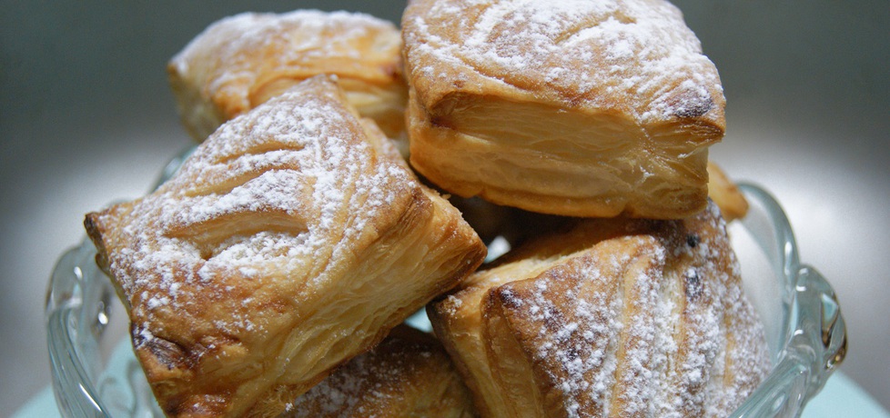 Ciasteczka francuskie z budyniem brzoskwiniowym (autor: kulinarna ...
