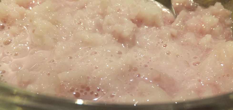 Miodowy ryż na mleku z sosem malinowym (autor: mamyprzepis ...