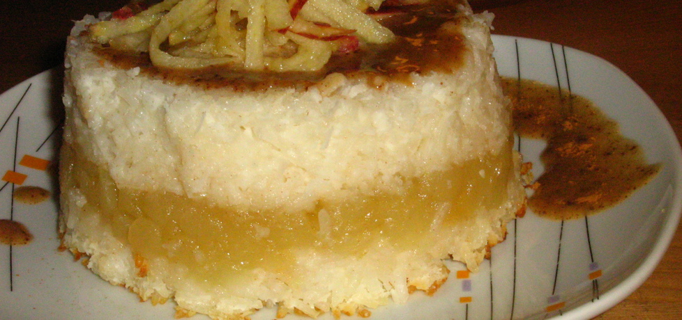 Zapiekany ryż z jabłkiem pod sosem cynamonowym (autor: dwa ...