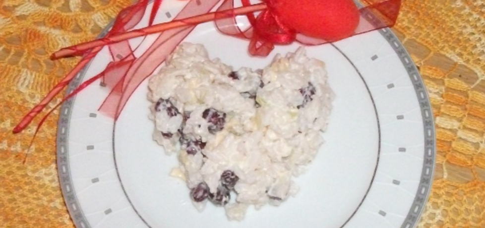 Sałatka ryżowa z fasolą (autor: magdalenamadija)