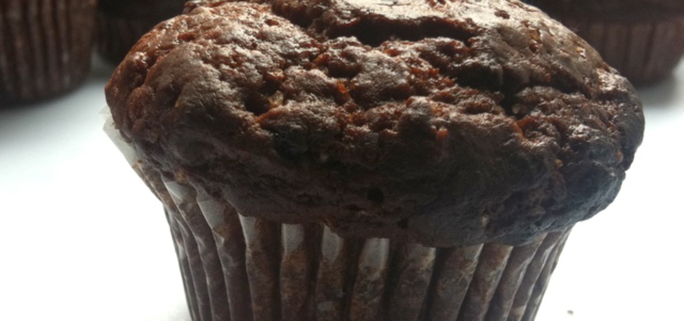 Muffinki czekoladowe z wiśniami (autor: agnieszka189 ...