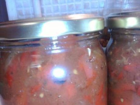 Przepis  paprykowo  pomidorowy sos do słoika przepis