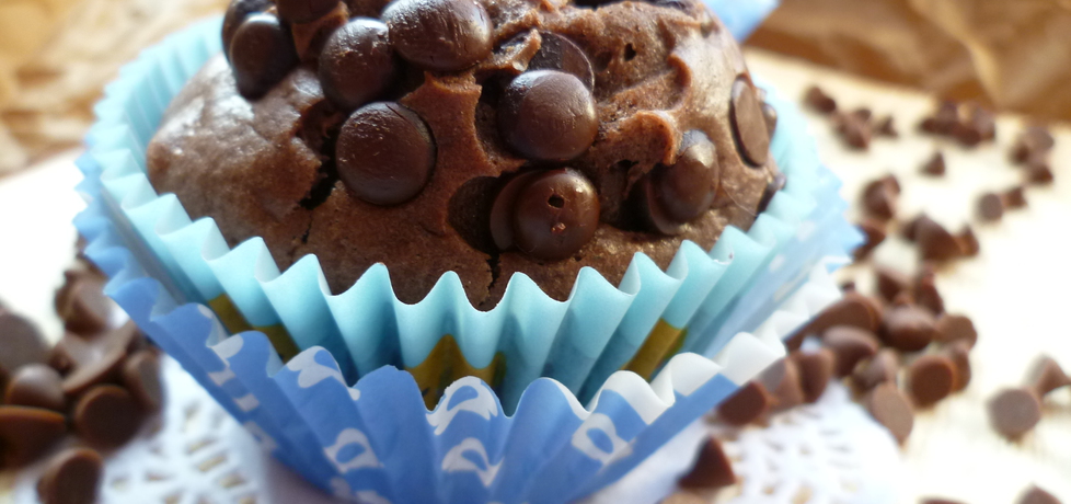 Muffinki czekoladowe wypiekane z pastylkami (autor: marta