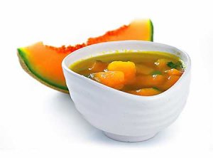 Zupa drobiowa z melonem  prosty przepis i składniki