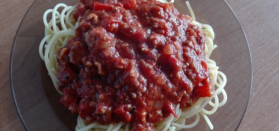 Sos bolognese do spaghetti (autor: anulka69)