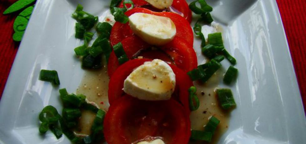 Pomidory z mozzarellą i sosem francuskim (autor: iwa643 ...
