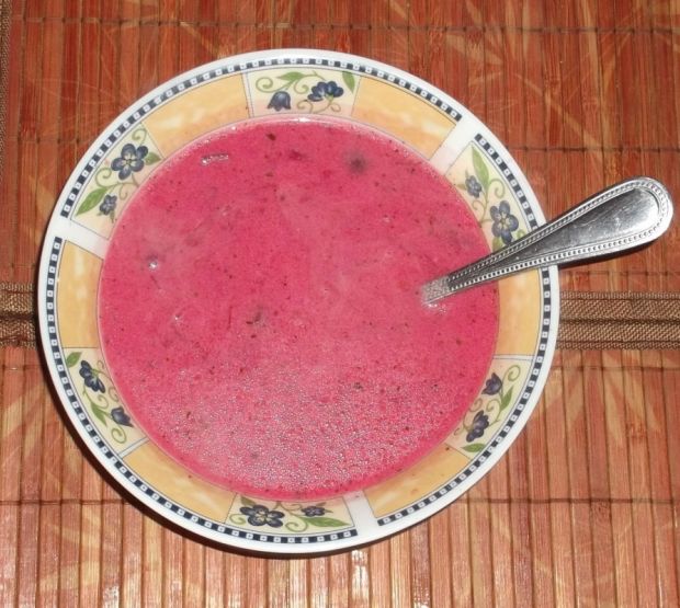 Przepis  zupa z buraczkami ćwikłowymi przepis