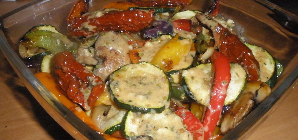 Sałatka z grillowanych warzyw (autor: cukiereczek13 ...