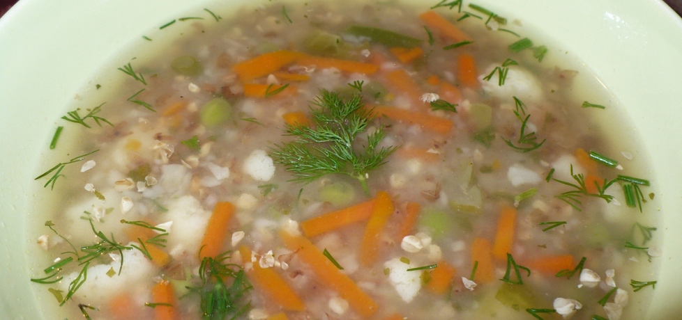 Zupa warzywna z kaszą gryczaną (autor: jestesmy-tym-co
