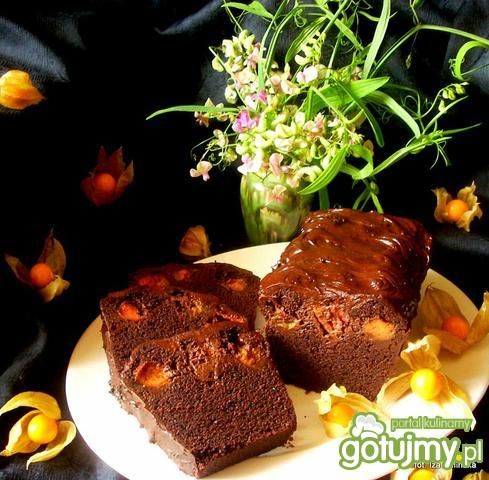 Ciasto czekoladowe ze śliwkami  ciasta