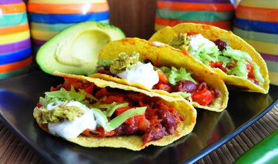 Pikantne tacos wegetariańskie
