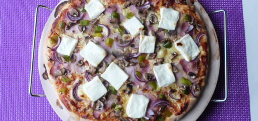 Pizza z boczkiem i serem feta (autor: renatazet)