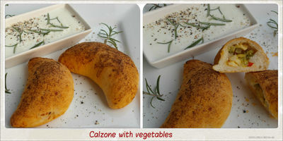 Calzone z warzywami