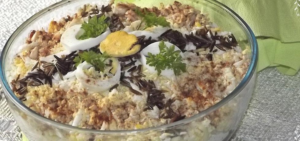 Sałatka z dzikim ryżem (autor: izabela29)