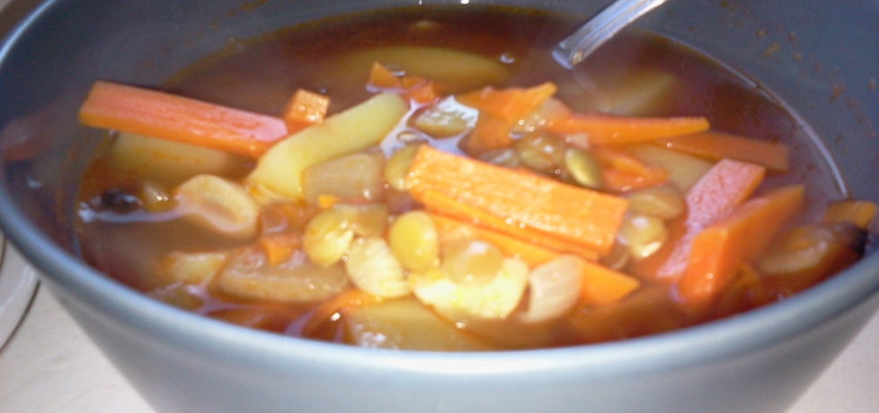 Zupa z zielonej soczewicy (autor: kikiriki)