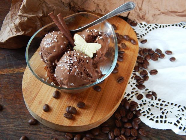 Przepis  lody mocno czekoladowe przepis