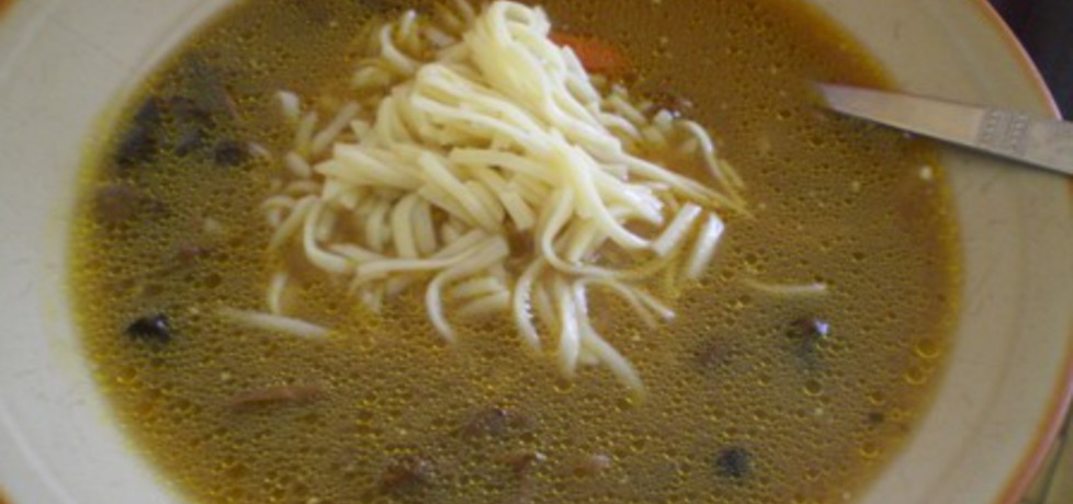 Zupa grzybowa z makaronem (autor: ilka86)