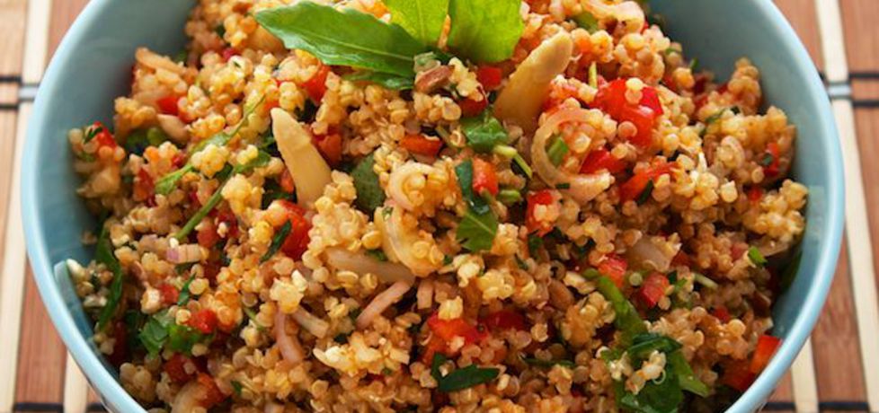 Sałatka z quinoa ze szparagami (autor: emeslive)