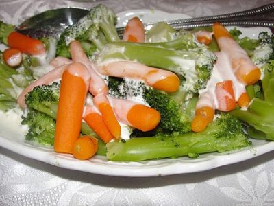 Brokuły z marchewką