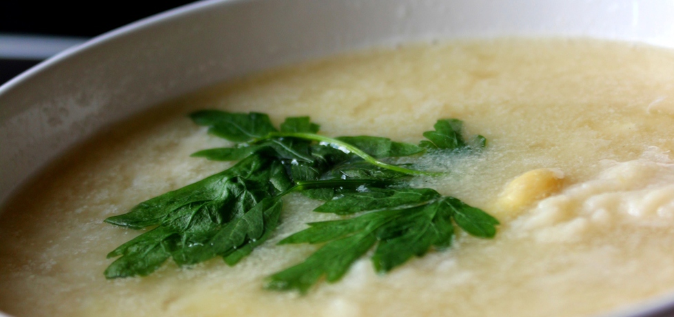 Zupa szparagowa z kluskami lanymi (autor: pyszota ...