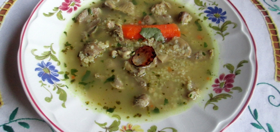 Zupa z żołądków drobiowych (autor: katarzyna40)