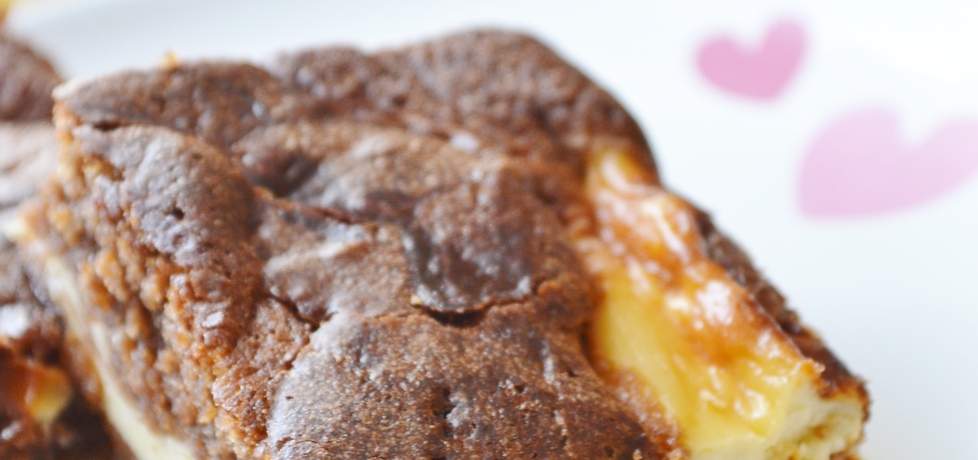 Brownie z serkiem (autor: czekoladkam)