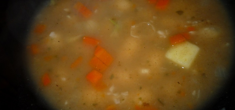 Zupa zapalana z grochem (autor: anielskaslodycz)