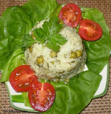 Przepis  ryż na zielono : przepis