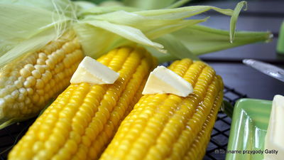 Kukurydza gotowana na parze