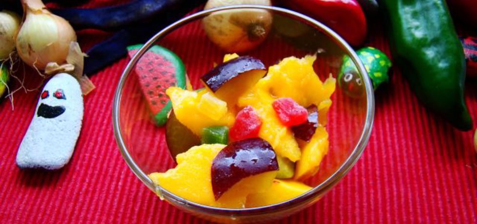 Sałatka z mango z kandyzowanym ananasem (autor: iwa643 ...